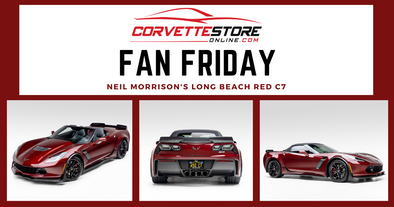 Fan Friday: Neil Morrison's Long Beach Red C7 | CorvetteStoreOnline.com
