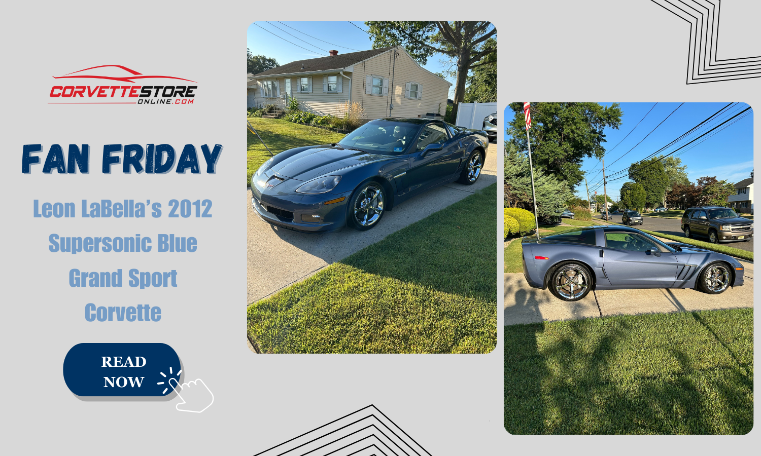 Fan Friday: Leon LaBella’s 2012 Supersonic Blue Grand Sport Corvette