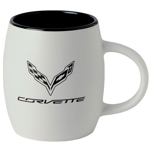 SR1 Performance C8 Z06 Tumbler Travel Mug - 32oz Coffee Cup for 2020-2024  Corvette (White)