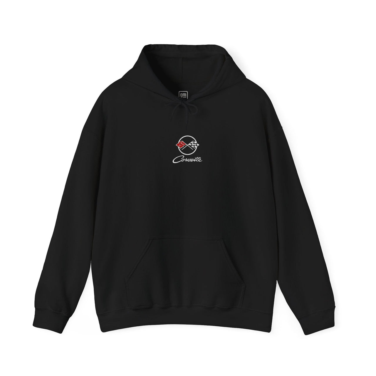 Corvette C2 Embroidered Logo Heavy Blend Hooded Sweatshirt