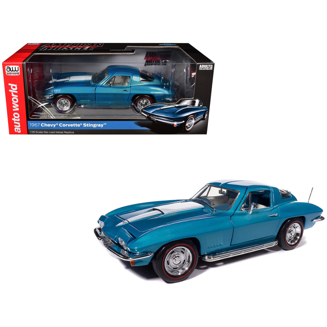ダイキャスト　1967 KO-MOTION CORVETTE 1/18 レア 1967 Chevrolet Corvette Stingray 1/18 Diecast | Corvette Store Online