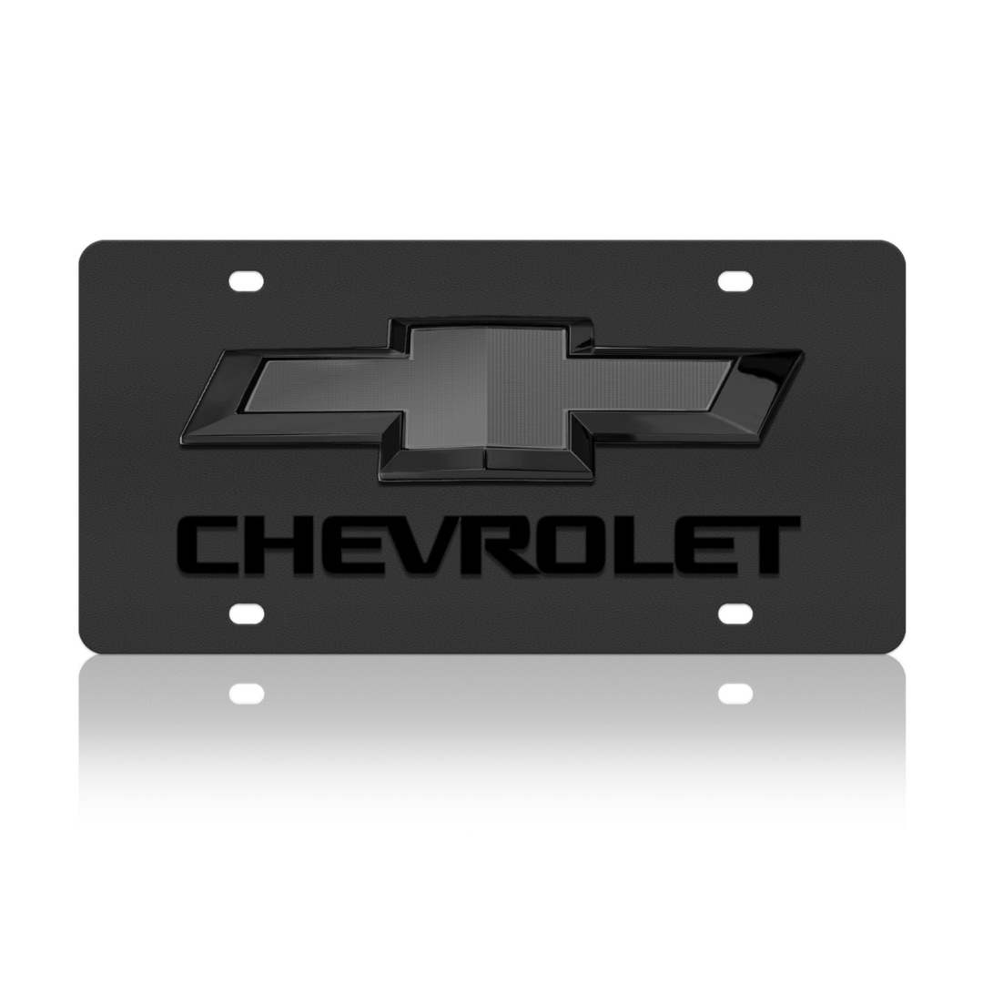 2019 Chevrolet Bowtie Carbon Steel License Plate