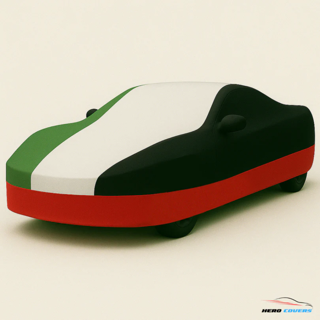 2020-2025 C8 Corvette UAE Flag Car Cover