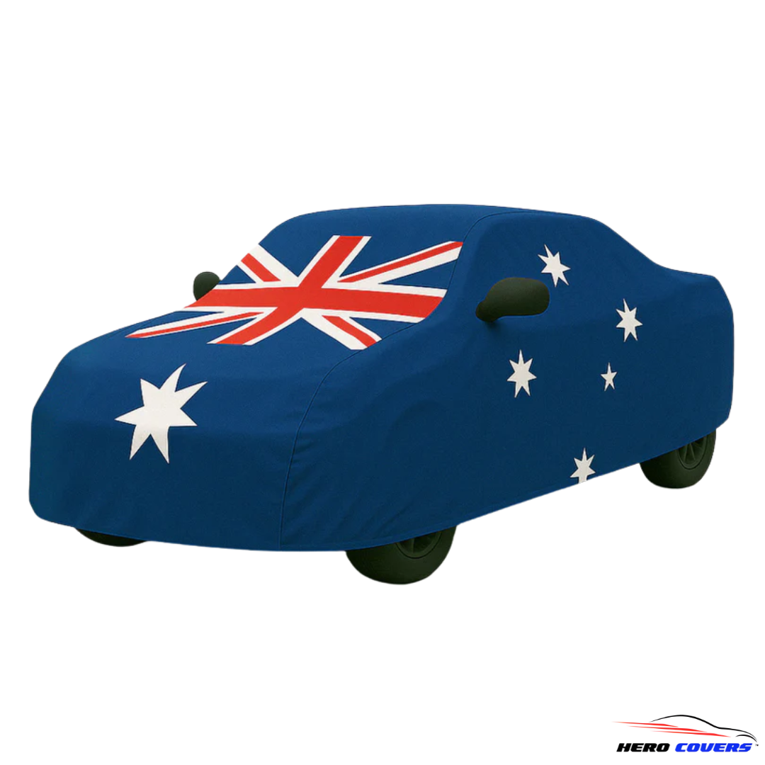 2020-2025 C8 Corvette Australia Flag Car Cover