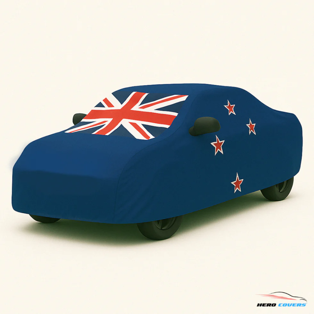 2020-2025 C8 Corvette New Zealand Flag Car Cover