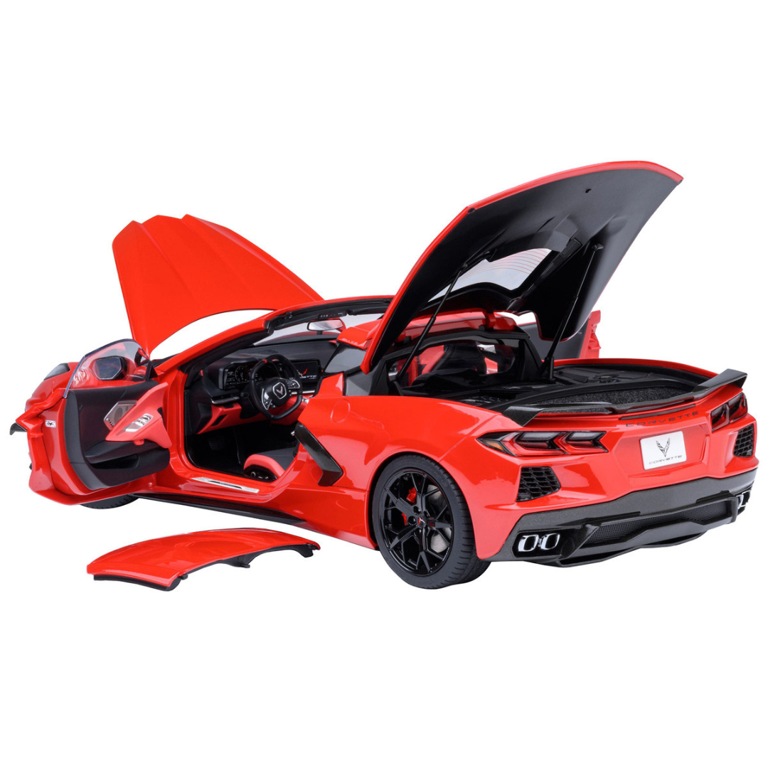 2020 Chevrolet Corvette C8 Stingray Torch Red 1/18 Model Car