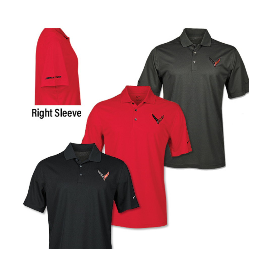 C8 Corvette Z06 Nike Dri-Fit Polo