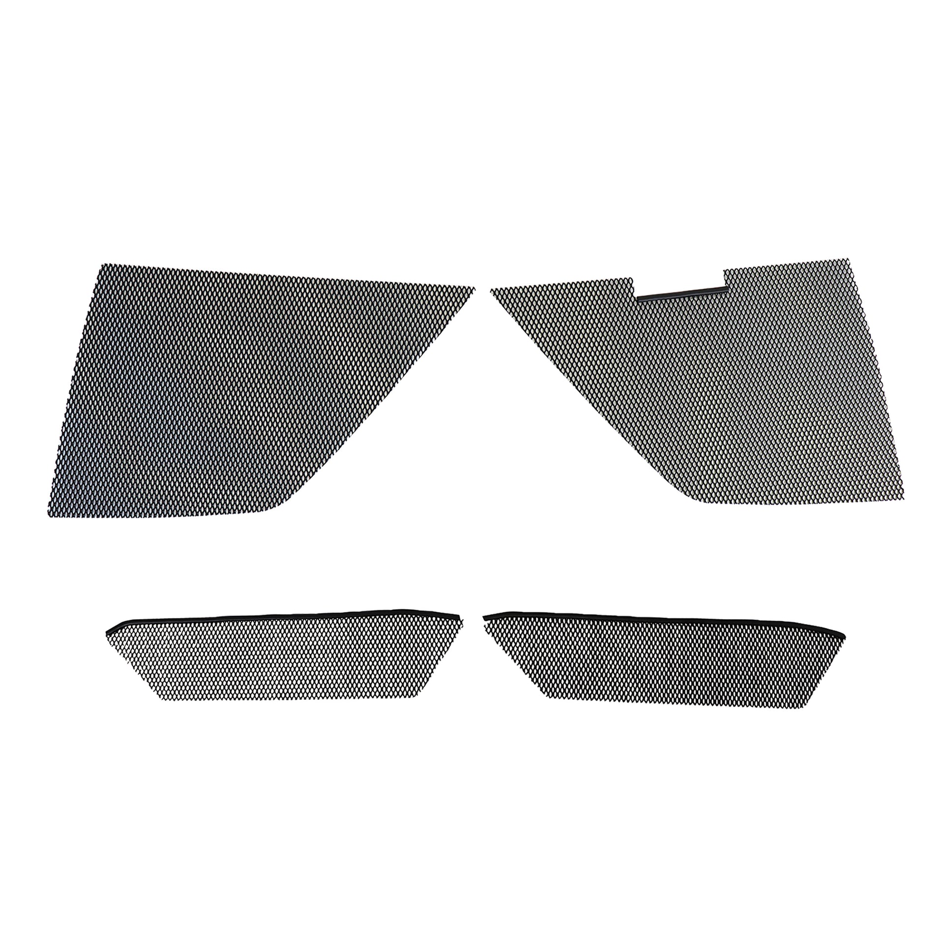 Inner-&-Outer-Grille/Radiator-Protection-Screens---Aluminum-W/Black-Finish-212848-Corvette-Store-Online