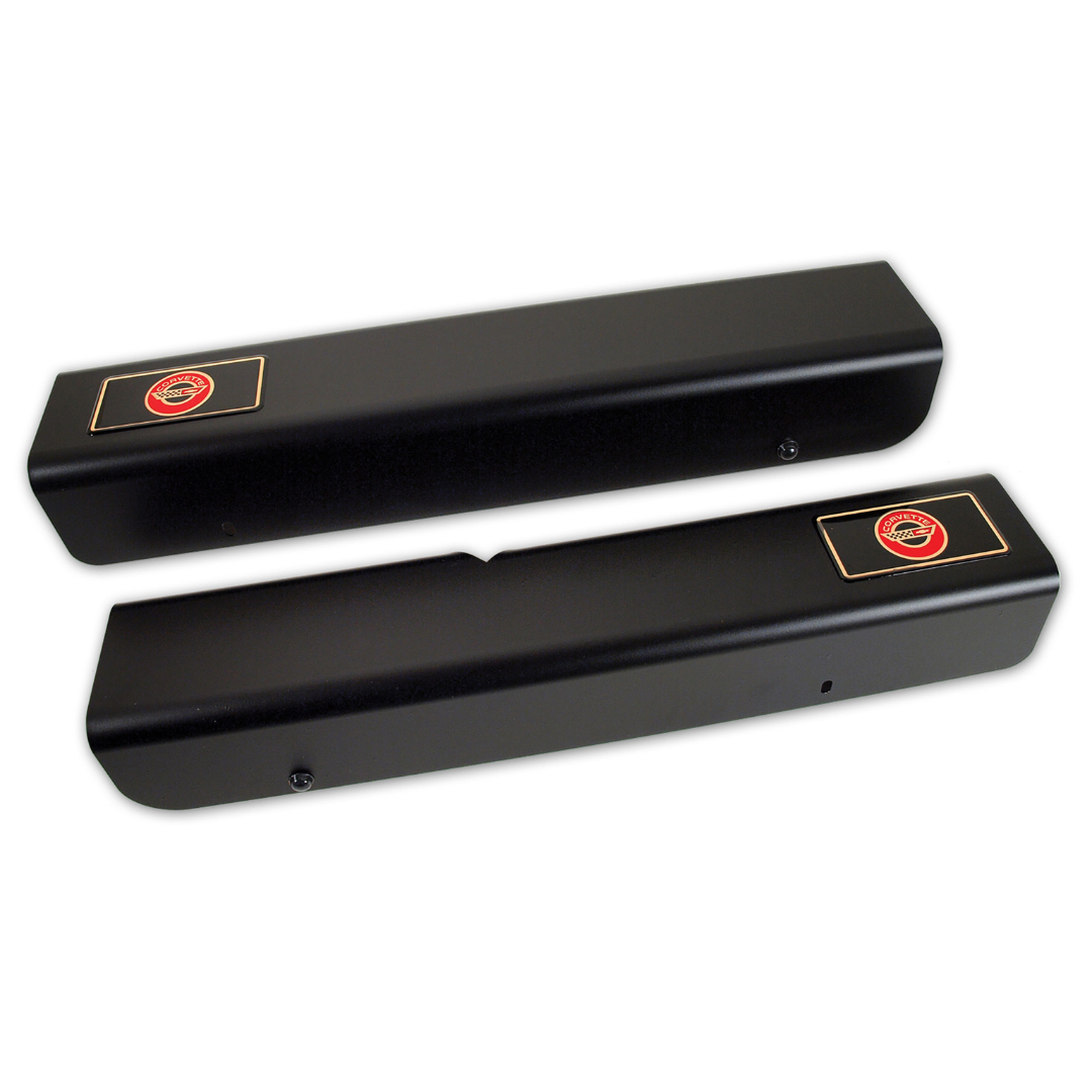 1990-1996 Corvette Sill Covers Imperial Black - CA