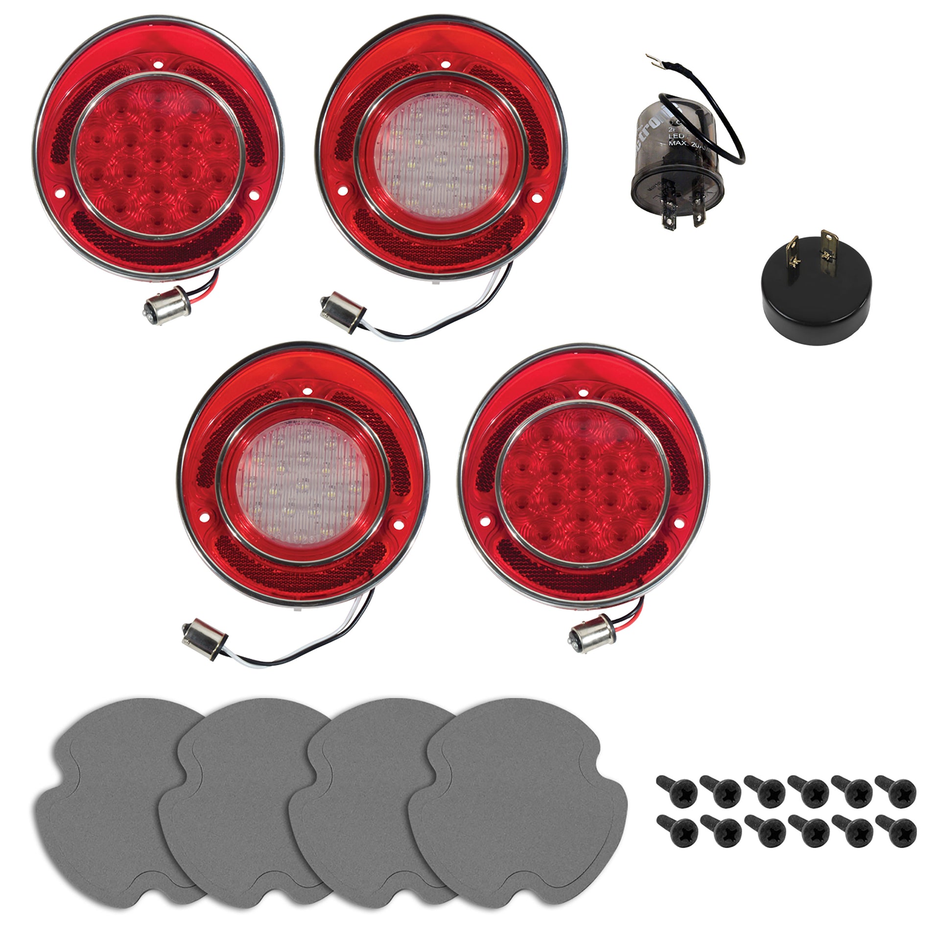 LED-Tail-Light-&-Back-Up-Kit-W/Gaskets/Screws---4pc-214140-Corvette-Store-Online