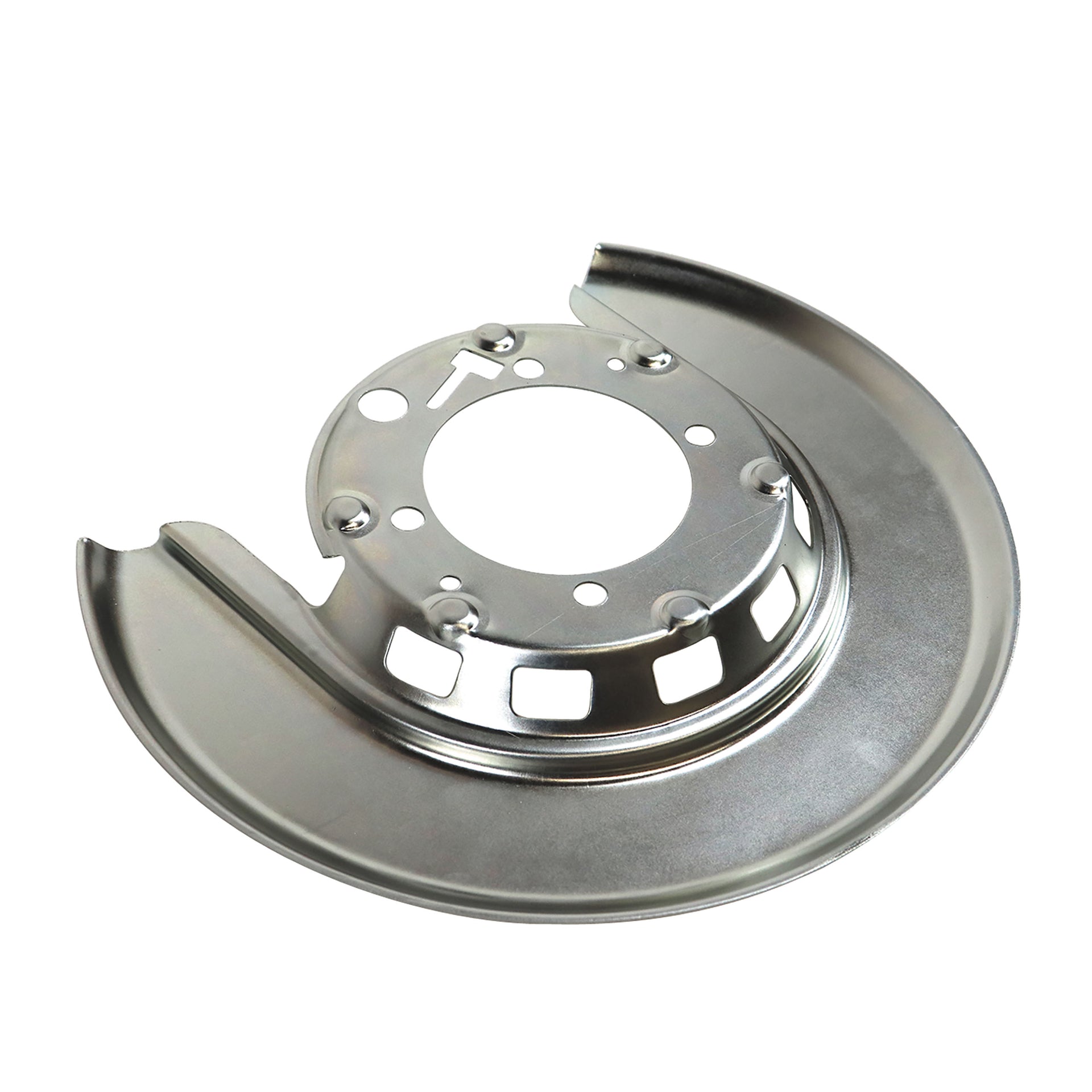 Rear-Backing-Plate-Shield-Silver-LH-22370-Corvette-Store-Online