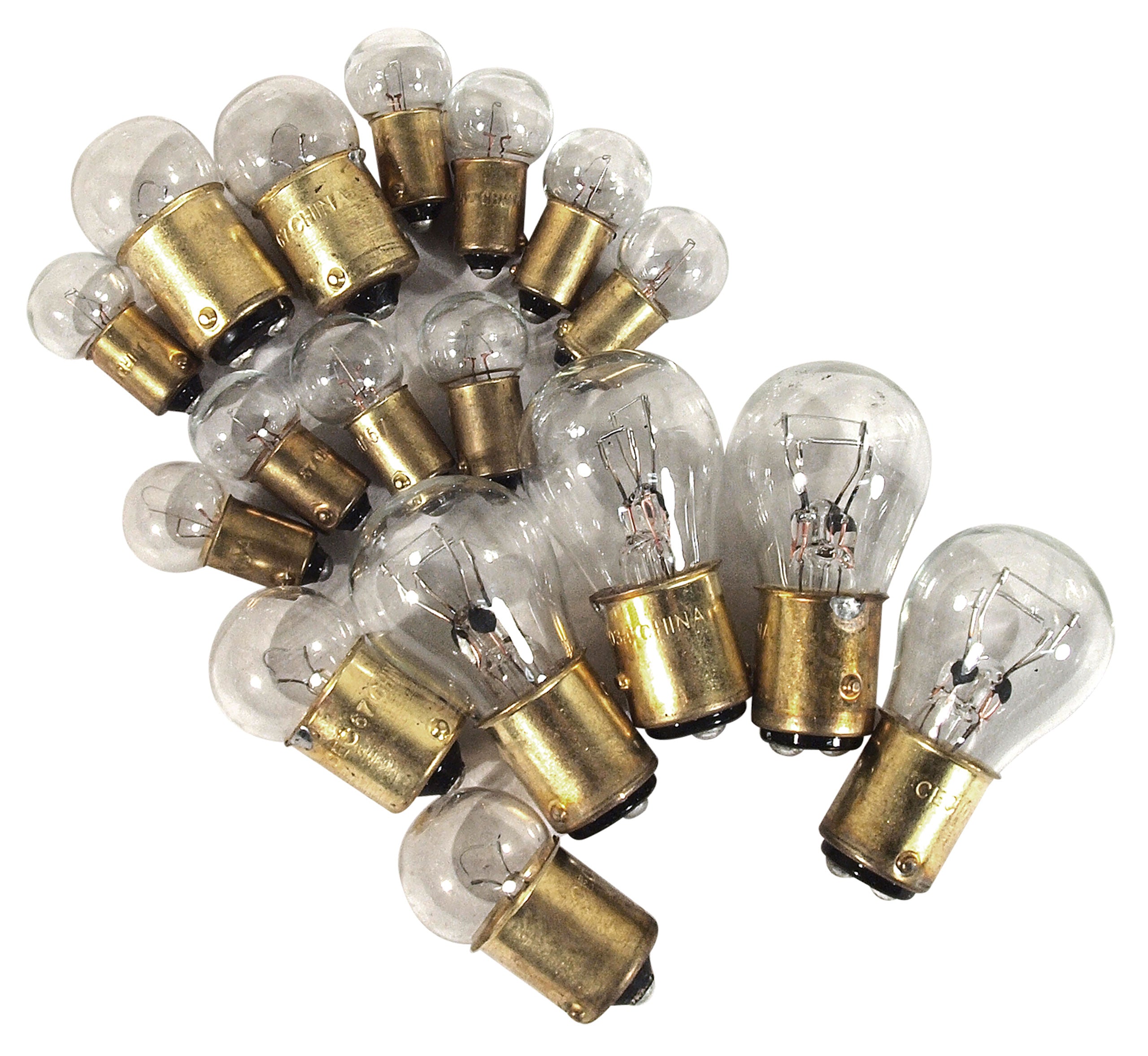 1976 Corvette C3 Light Bulb Kit – 47 Piece Interior & Exterior Lamp Set By Full Throttle Corvette