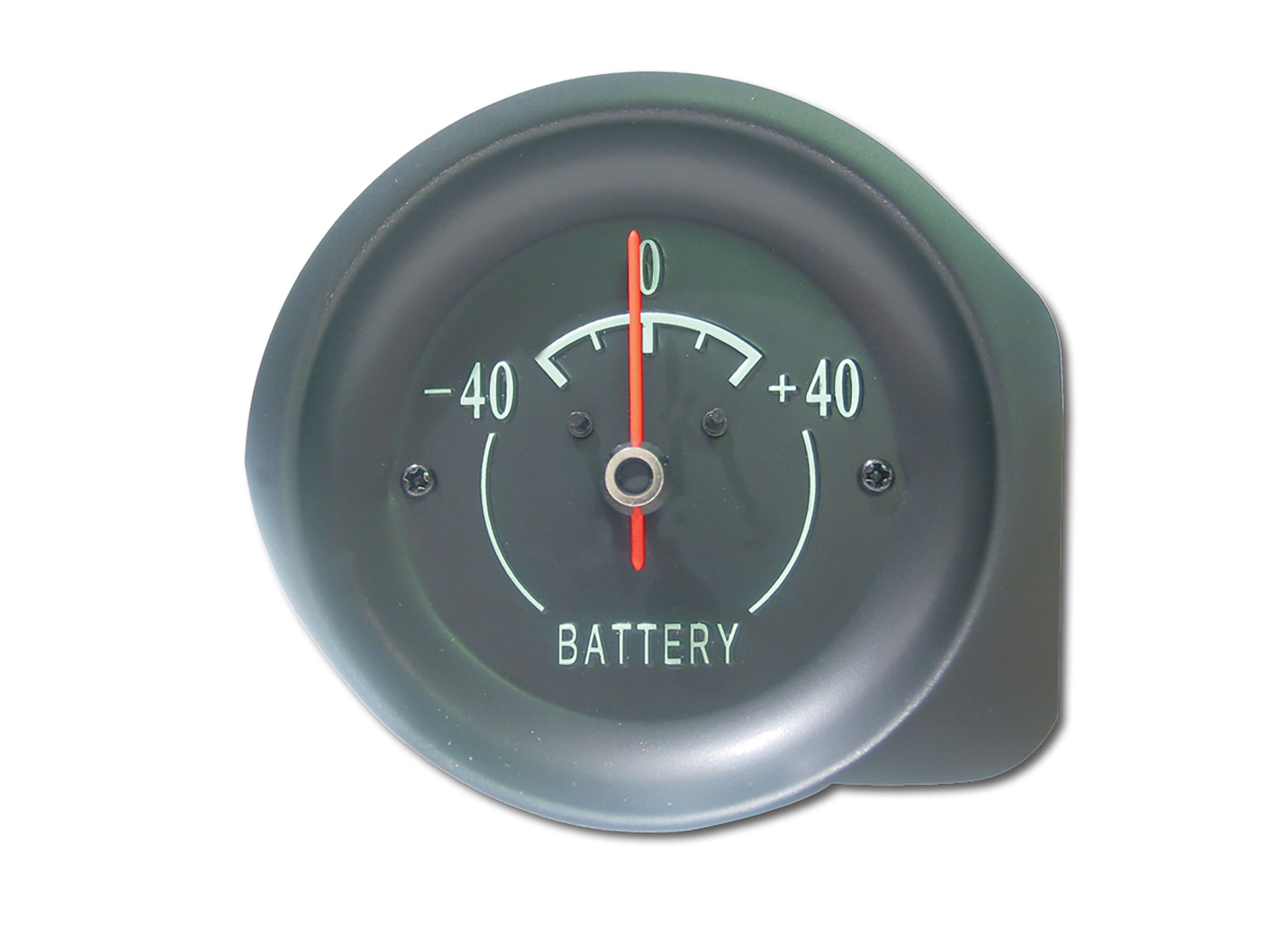 1968-1971 Corvette Ammeter Gauge Face - Green-33809-Corvette-Store-Online