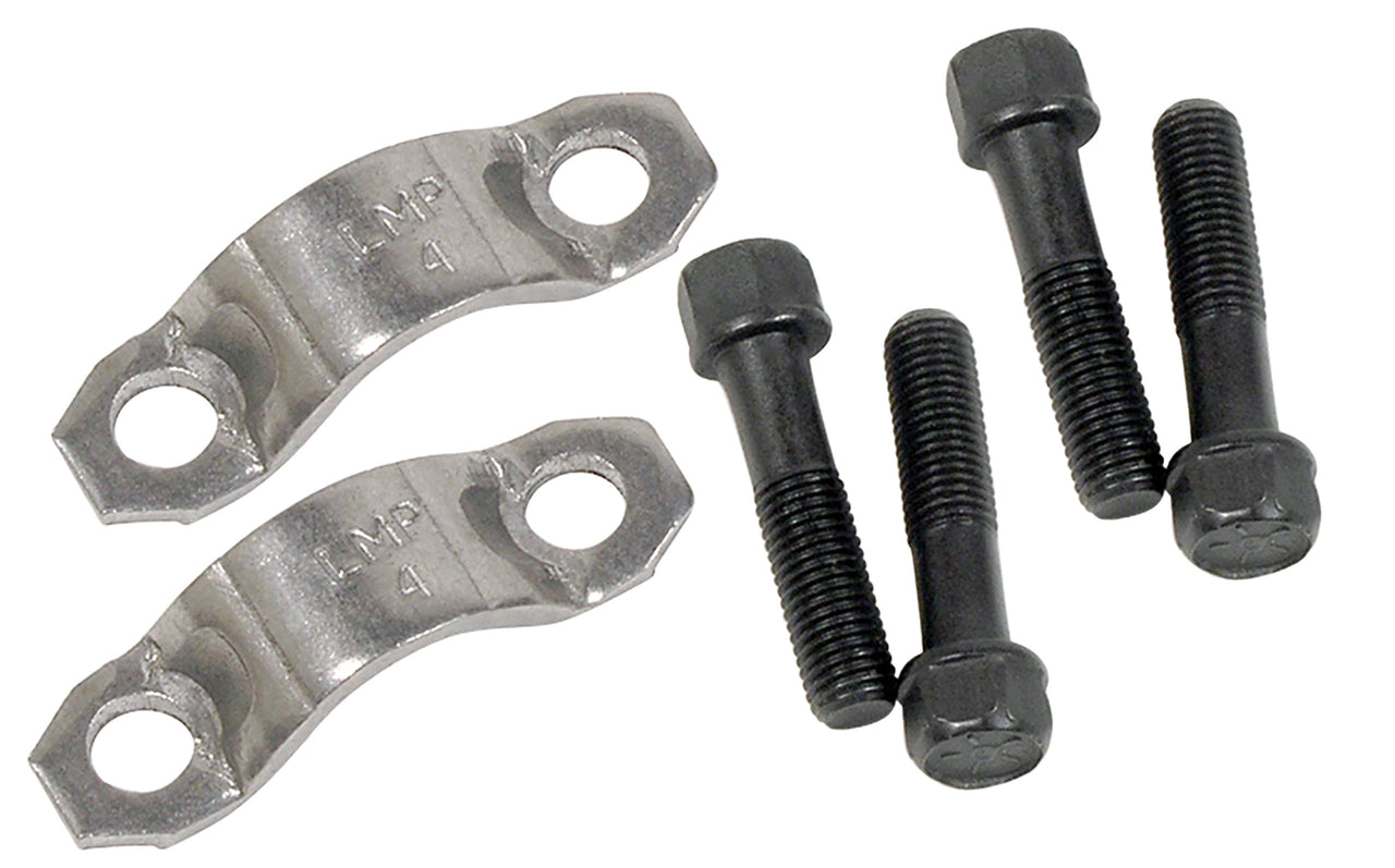 1968-1981 Corvette Driveshaft U-Joint Retainer Straps & Bolts-34078-Corvette-Store-Online