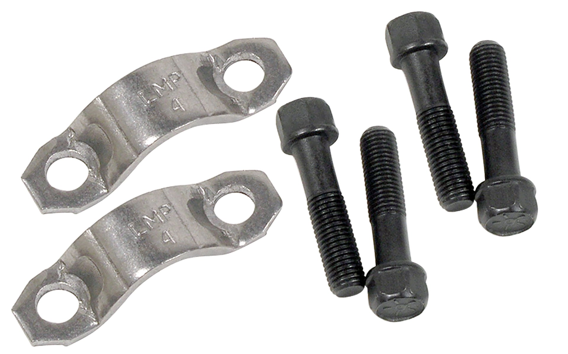 1968-1981 Corvette Driveshaft U-Joint Retainer Straps & Bolts-34078-Corvette-Store-Online