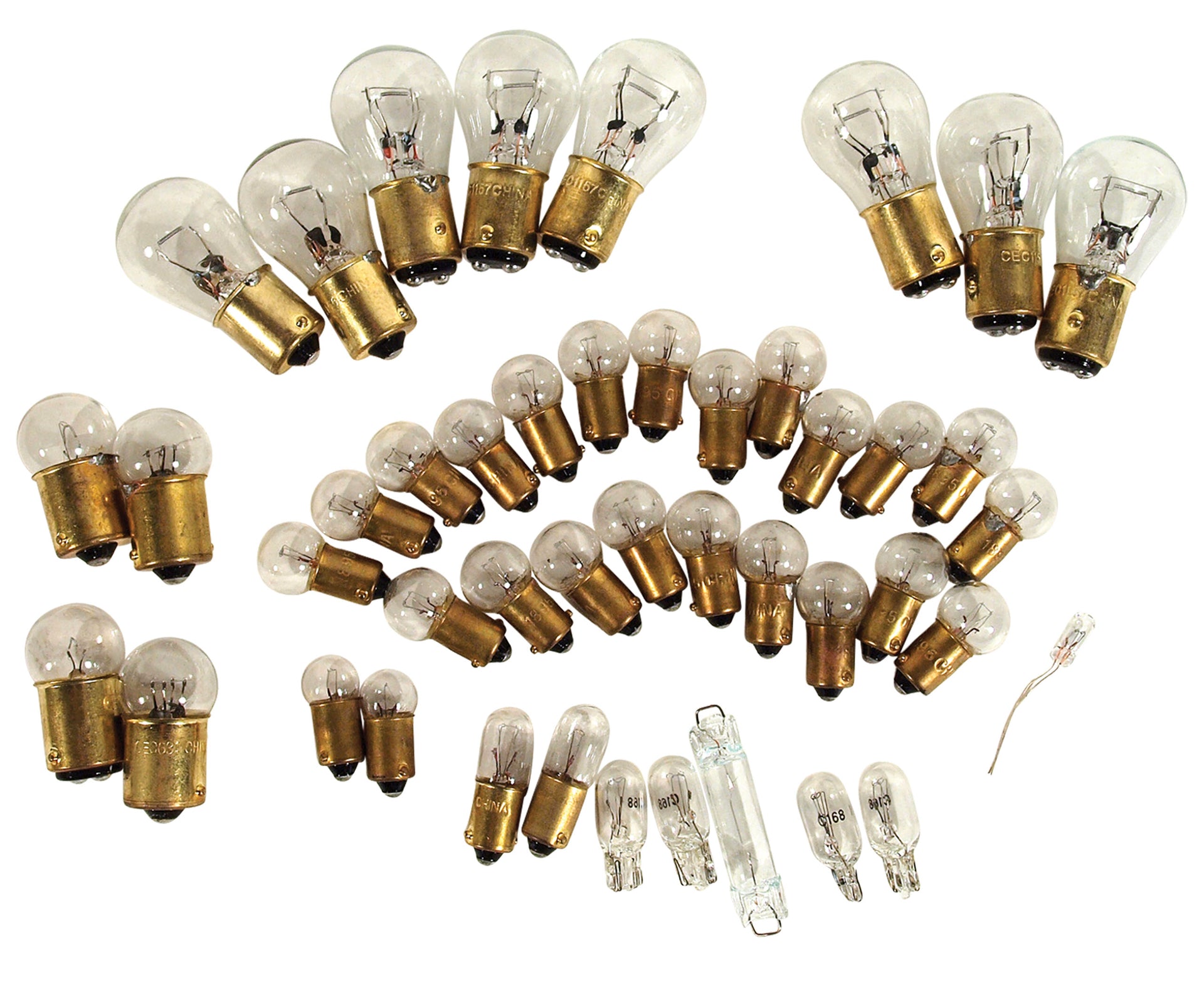 1972-1973 Corvette Light Bulb Kit 44 Piece-34132-Corvette-Store-Online