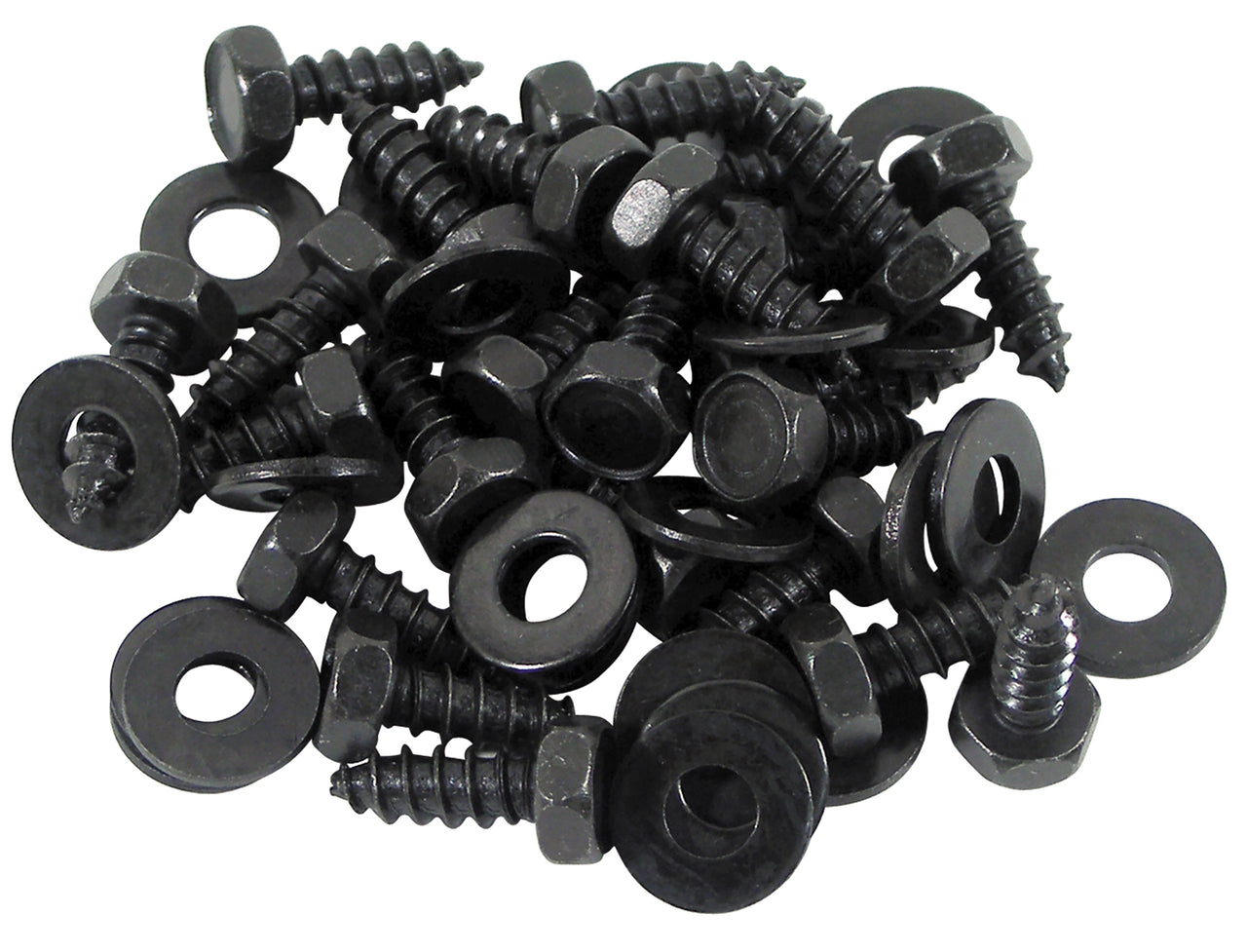 1958-1962 Corvette Inner Fender Reinforcement Screws Upper & Lower 48 Piece-35477-Corvette-Store-Online