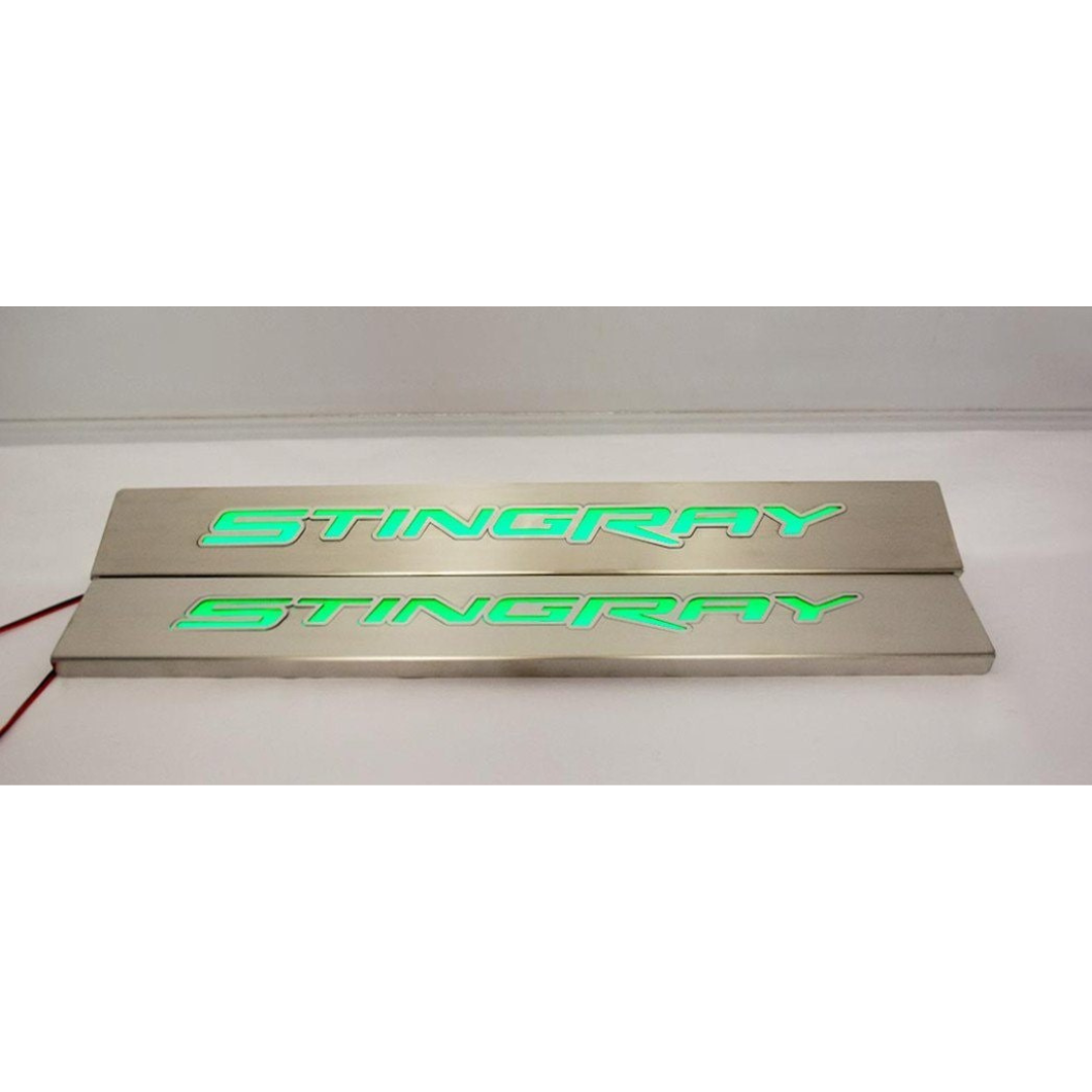 C7 Corvette Stingray Illuminated Replacement Door Sills