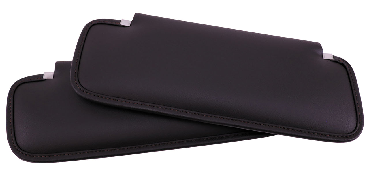 C3 1968 Corvette Sunvisors Black - CA