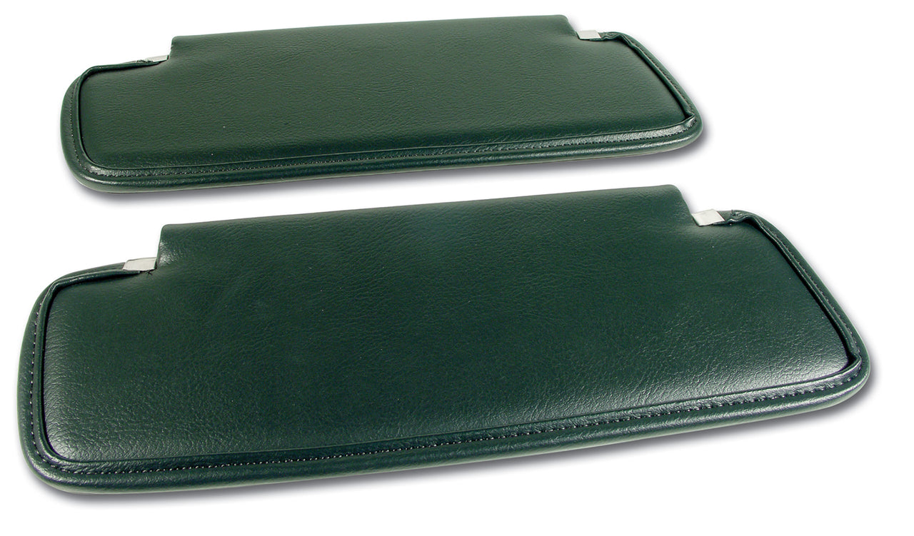 1969-1969 Corvette Sunvisors Green Madrid-408214-Corvette-Store-Online