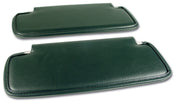 1969-1969 Corvette Sunvisors Green Madrid-408214-Corvette-Store-Online
