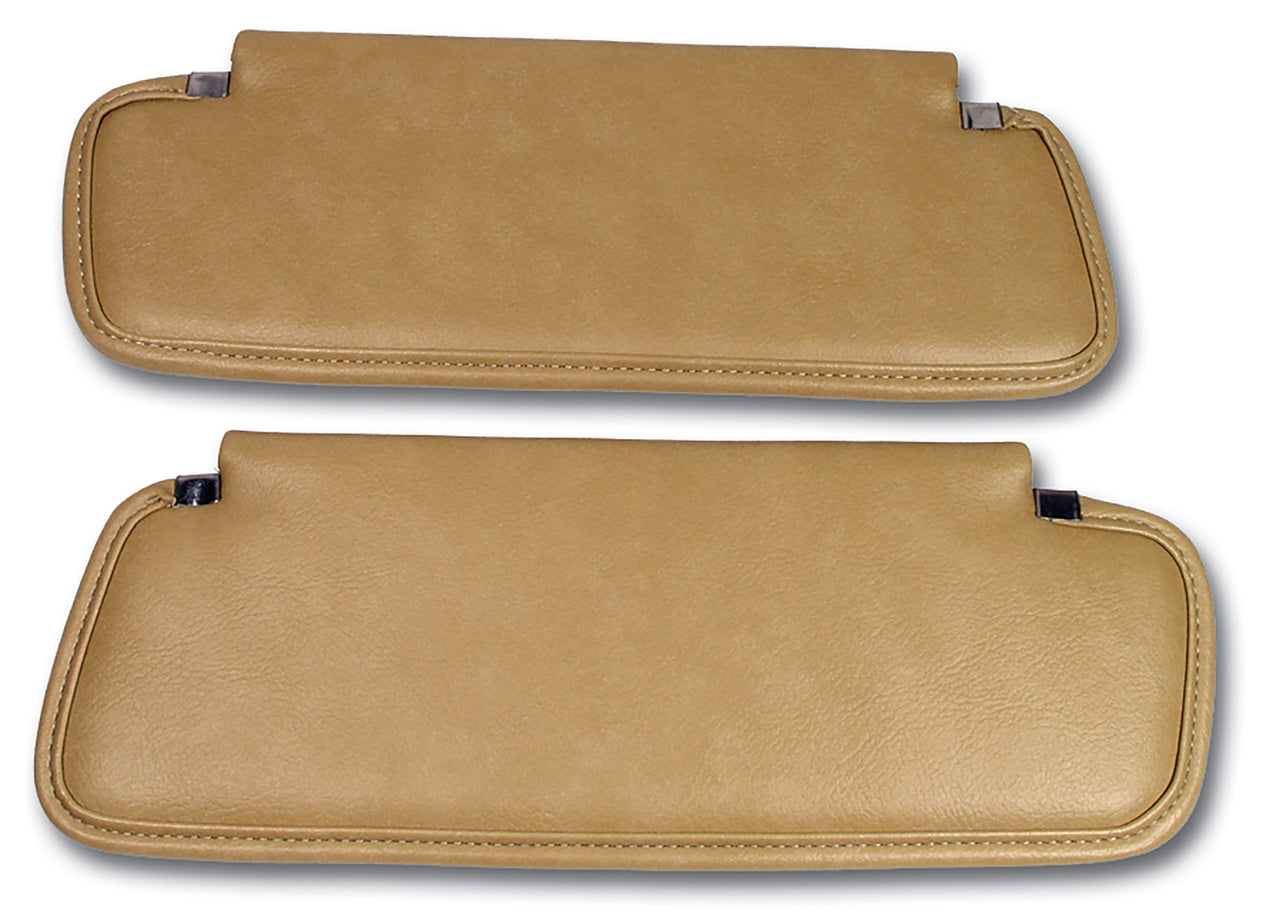 1970-1972 Corvette Sunvisors Light Saddle Madrid-408215-Corvette-Store-Online