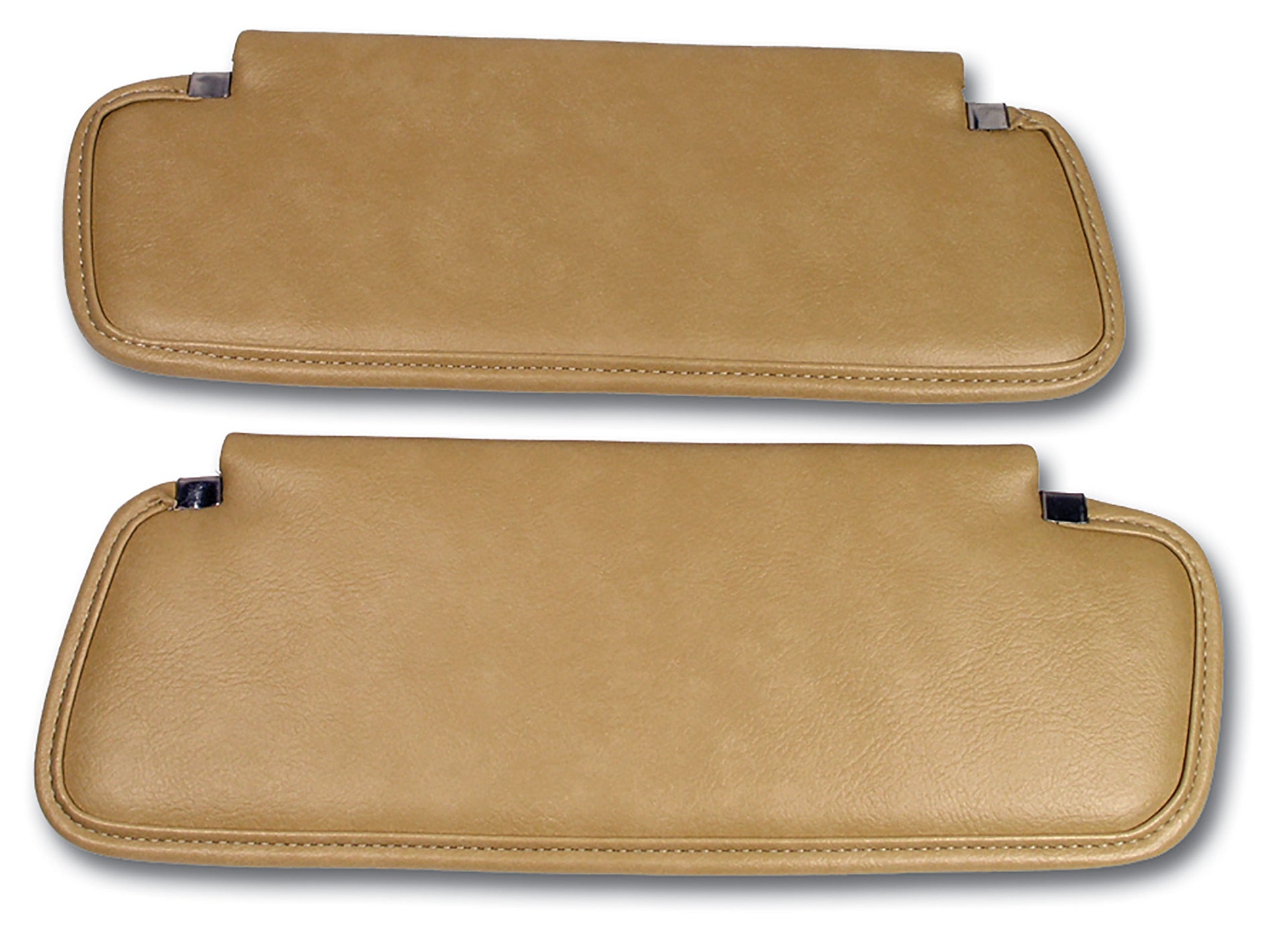 1970-1972 Corvette Sunvisors Light Saddle Madrid-408215-Corvette-Store-Online