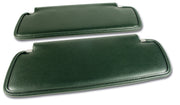 1970-1970 Corvette Sunvisors Green Madrid-408217-Corvette-Store-Online