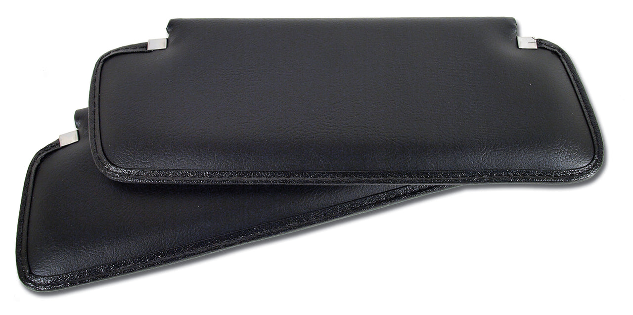 1969-1973 Corvette Sunvisors Black Madrid-408220-Corvette-Store-Online