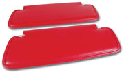 1969-1972 Corvette Sunvisors Red Madrid-408230-Corvette-Store-Online