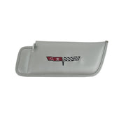 1981-1981 Corvette Sunvisor Silver Embroidered W/Logo-408764-Corvette-Store-Online