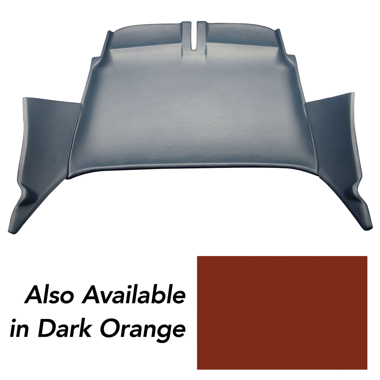 1968-1968 Corvette Hardtop Headliner Dark Orange-409638-Corvette-Store-Online