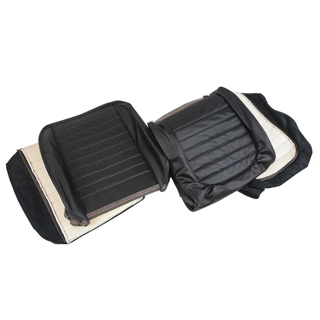 1959-1959 Corvette Leather Seat Covers Black-411720-Corvette-Store-Online
