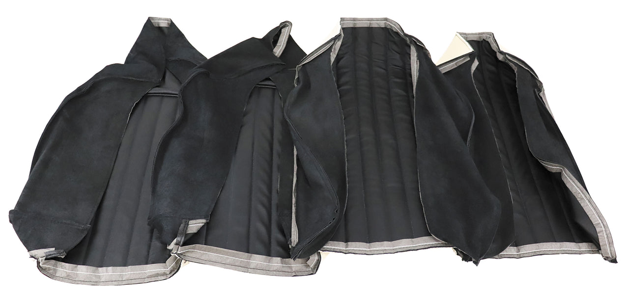 1960-1960 Corvette Leather Seat Covers Black-411820-Corvette-Store-Online