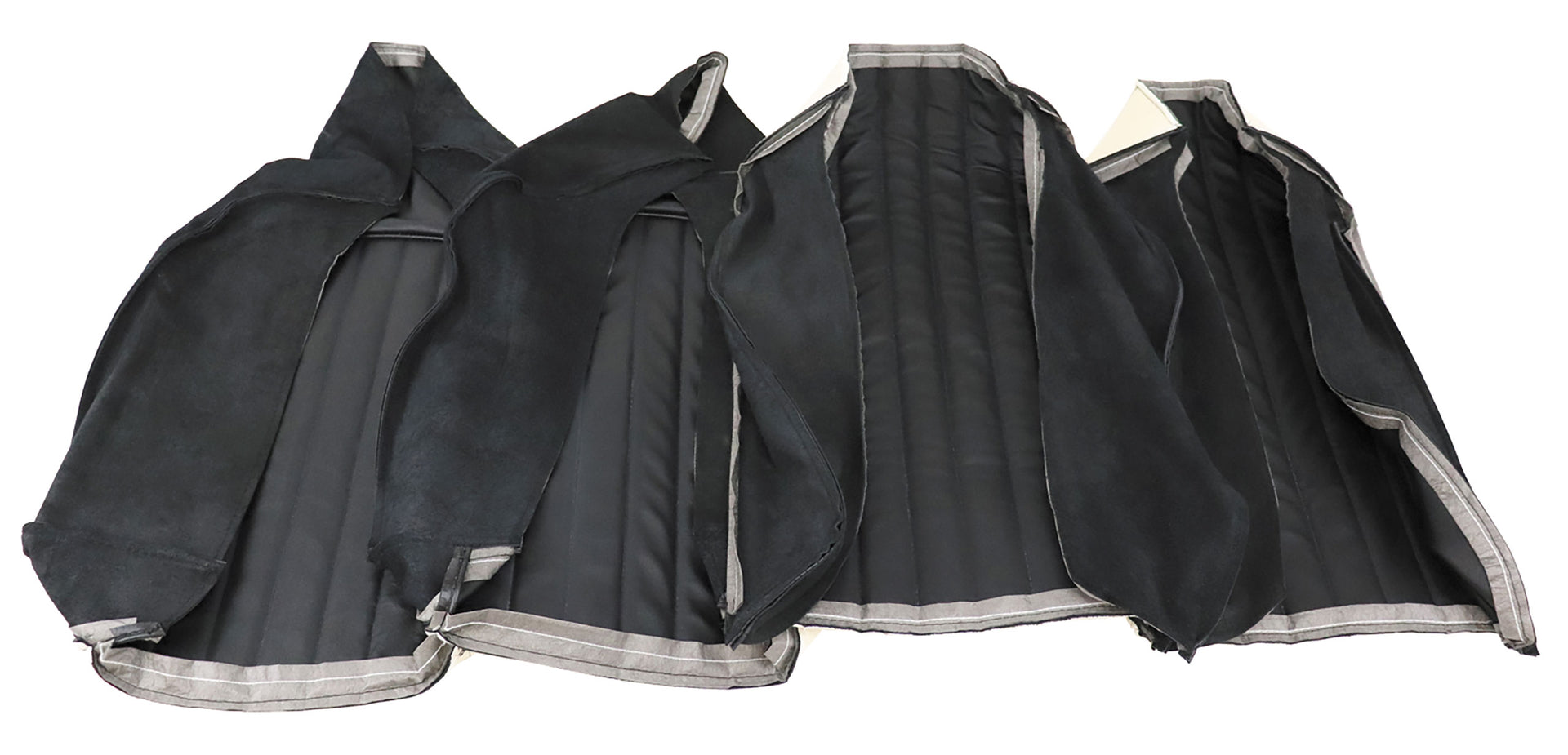 1960-1960 Corvette Leather Seat Covers Black-411820-Corvette-Store-Online