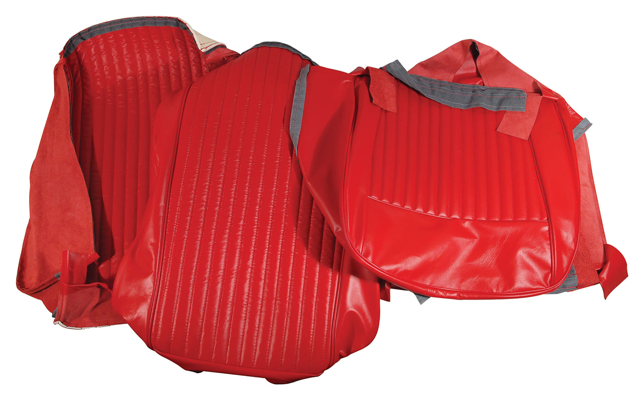 1962-1962 Corvette Leather Seat Covers Red-412035-Corvette-Store-Online