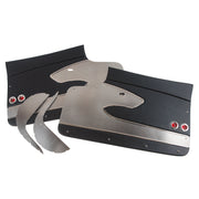 1959-1959 Corvette Door Panels Black Leather Deluxe-412120-Corvette-Store-Online