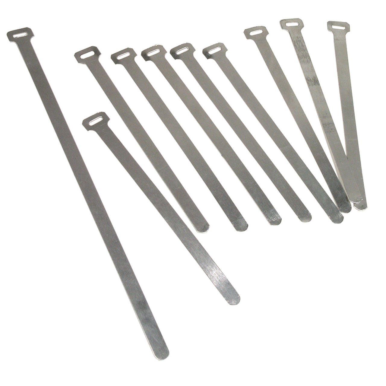 1961-1962 Corvette Heater Hose Tie Strip Kit Aluminum 10 Piece-41249-Corvette-Store-Online