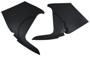 1958-1958 Corvette Kick Panels W/O Inserts - Charcoal-412704-Corvette-Store-Online