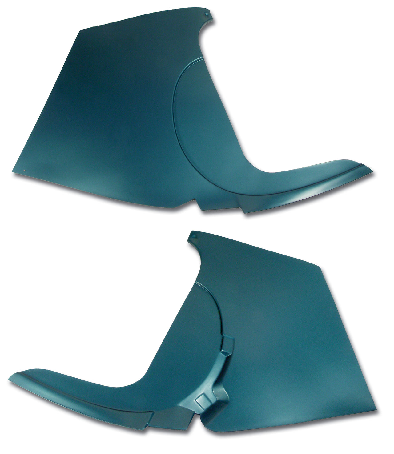 1959-1960 Corvette Kick Panels W/O Inserts - Turquoise-412706-Corvette-Store-Online