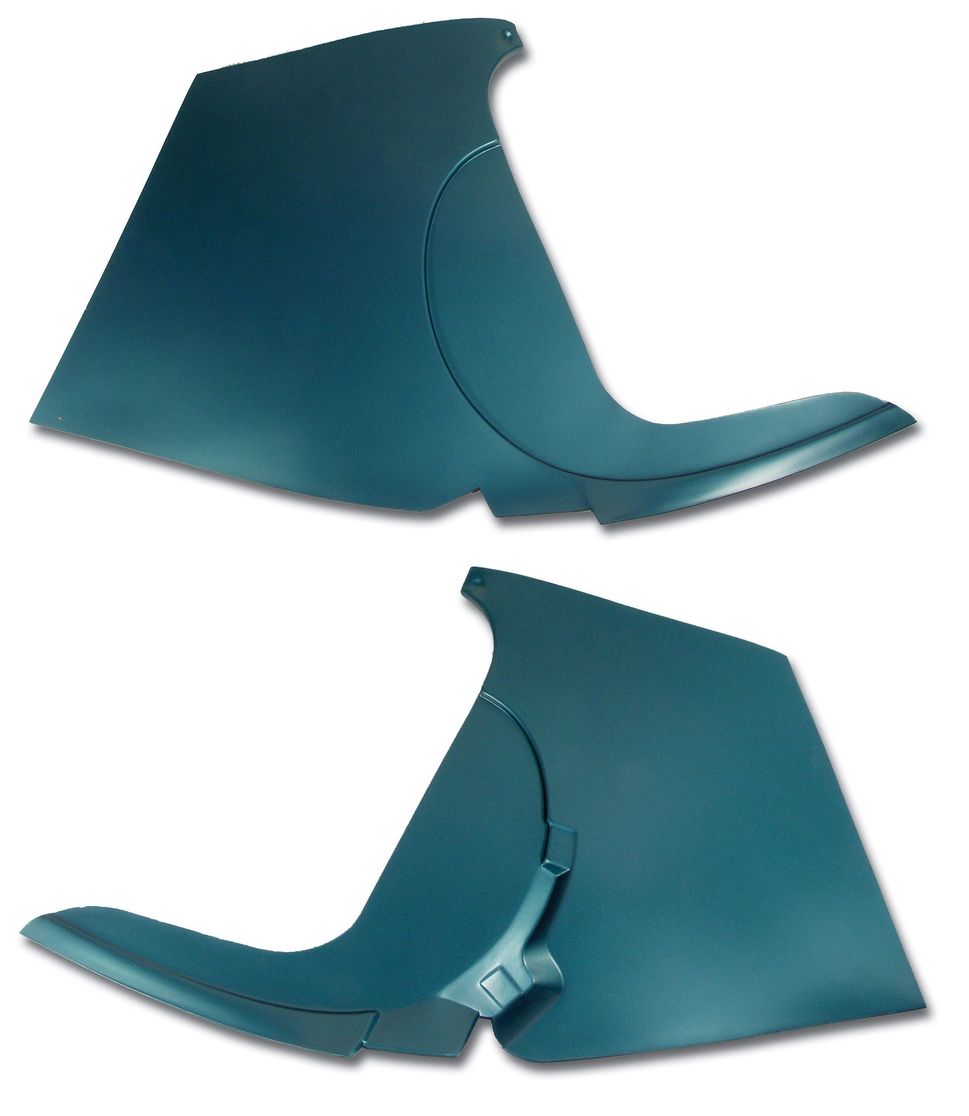 1959-1960 Corvette Kick Panels W/O Inserts - Turquoise-412706-Corvette-Store-Online