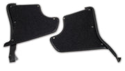 1963-1964 Corvette Kick Panels W/Carpet - Black-412820-Corvette-Store-Online