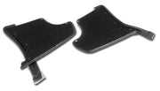 1965-1967 Corvette Kick Panels W/Carpet - Black-412920-Corvette-Store-Online