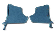 1965-1967 Corvette Kick Panels W/Carpet - Bright Blue-412940-Corvette-Store-Online