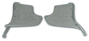 1965-1966 Corvette Kick Panels W/Carpet - Silver-412961-Corvette-Store-Online