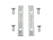 1956-1962 Corvette Lower Windshield Frame Nut Plates-41332-Corvette-Store-Online