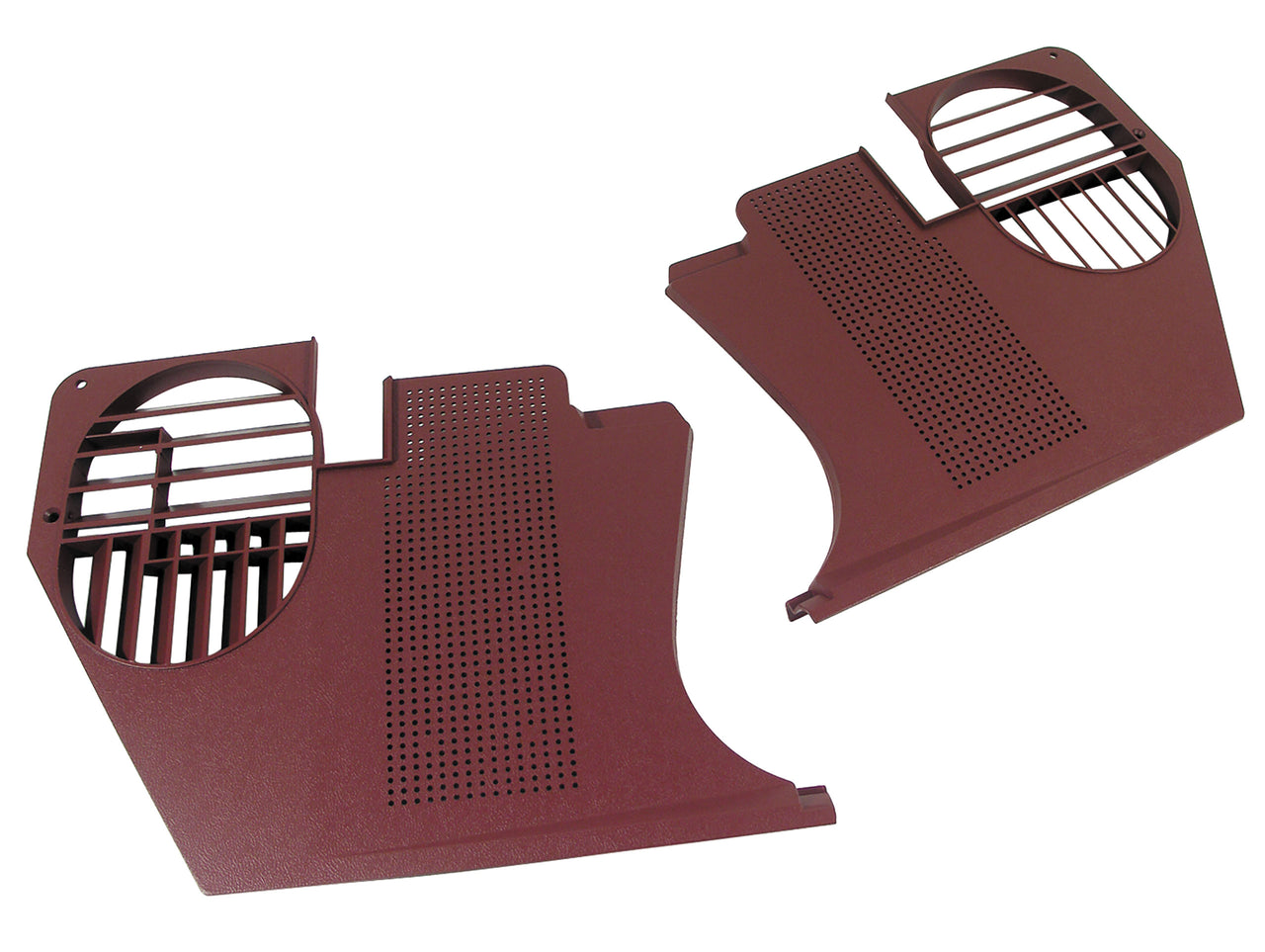1968-1968 Corvette Kick Panels - Dark Orange-413838-Corvette-Store-Online