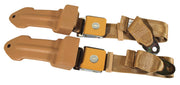 1965-1966 Corvette Seat Belts Lift Latch - Saddle-41554-Corvette-Store-Online