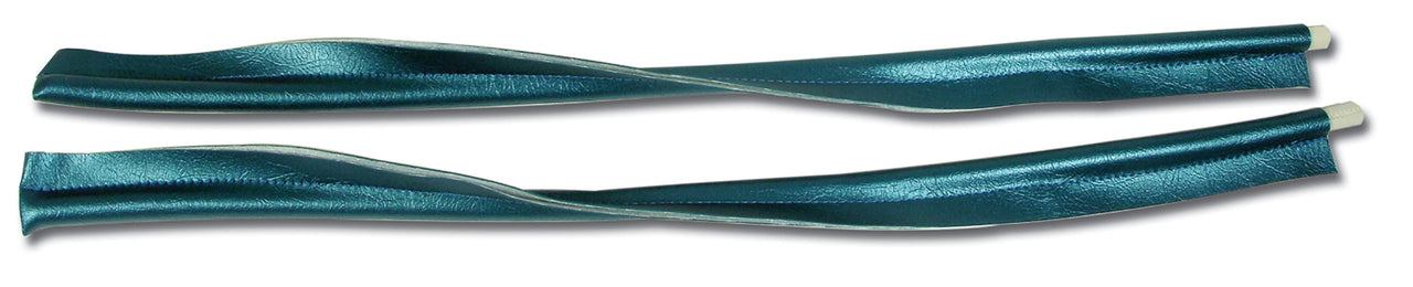 1959-1960 Corvette Kick Panel Windlace Turquoise-415906-Corvette-Store-Online