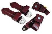 1965-1965 Corvette Seat Belts Lift Latch - Maroon-41601-Corvette-Store-Online
